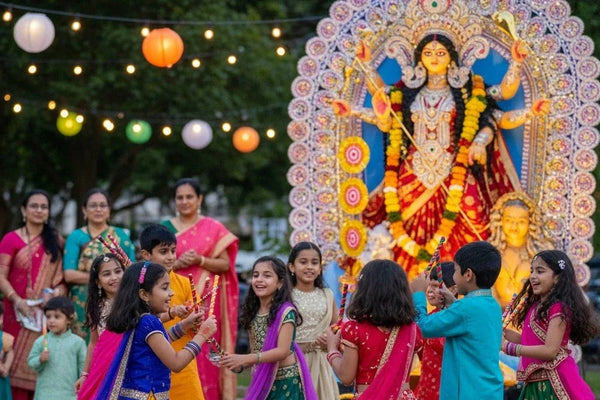 Dressing Up Little Traditions: Navratri & Dussehra Celebrations with Kids