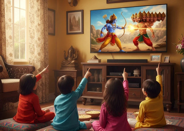 Tiny Triumphs: Teaching Dussehra’s Spirit to Little Ones