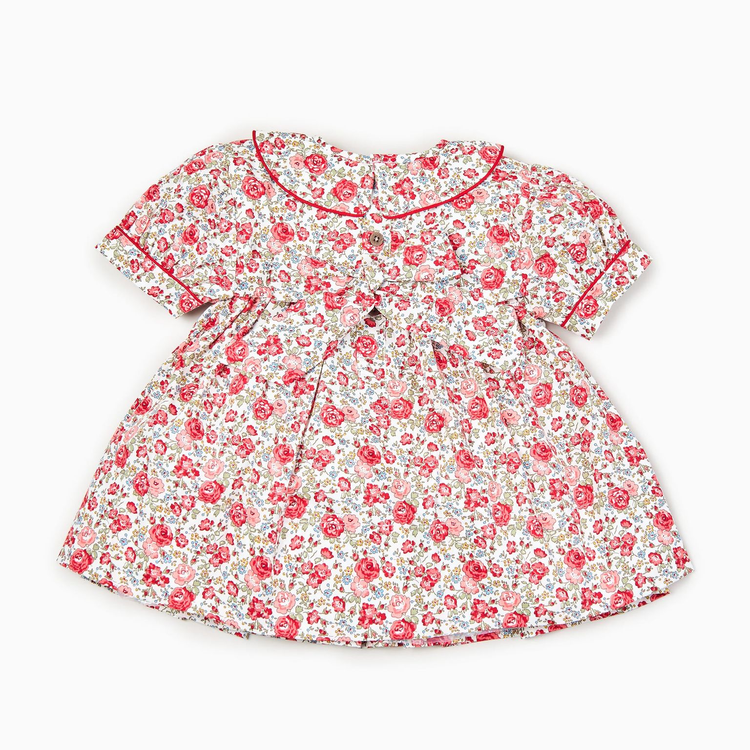 Ditsy Red Roses Dress