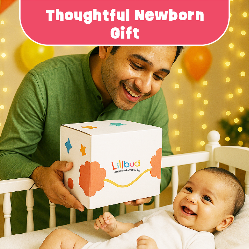 Starry Crinkle Mat for Tummy Time Engagement