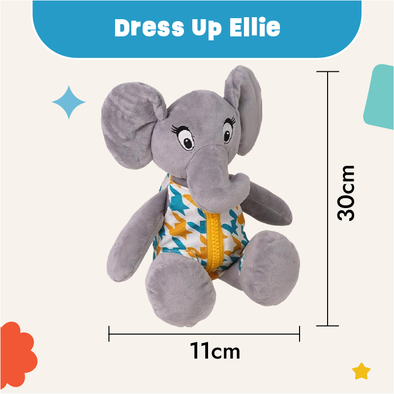 Dressing Skill Teacher Soft Toy