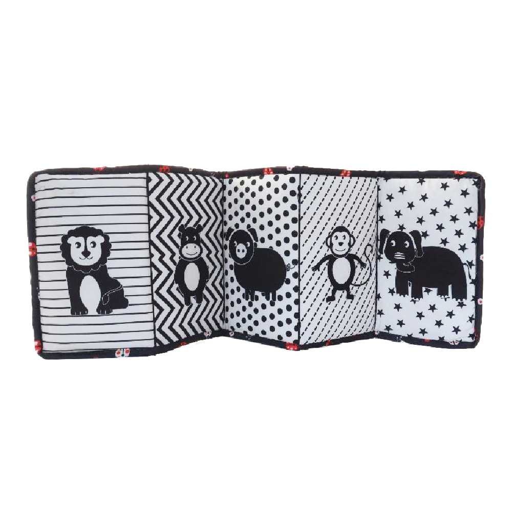 High Contrast Tummy Time Book