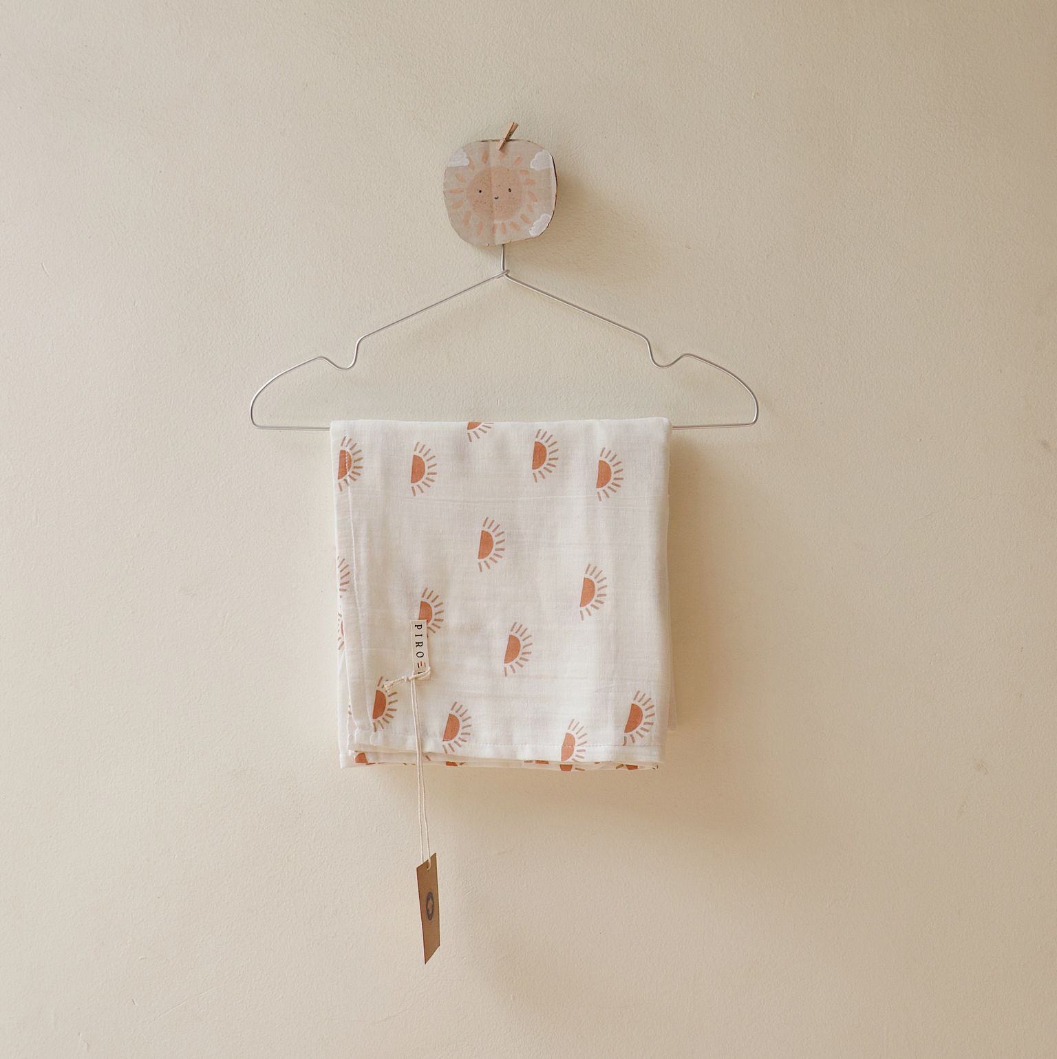 Organic Little Cocoon Swaddle (Sunburst)