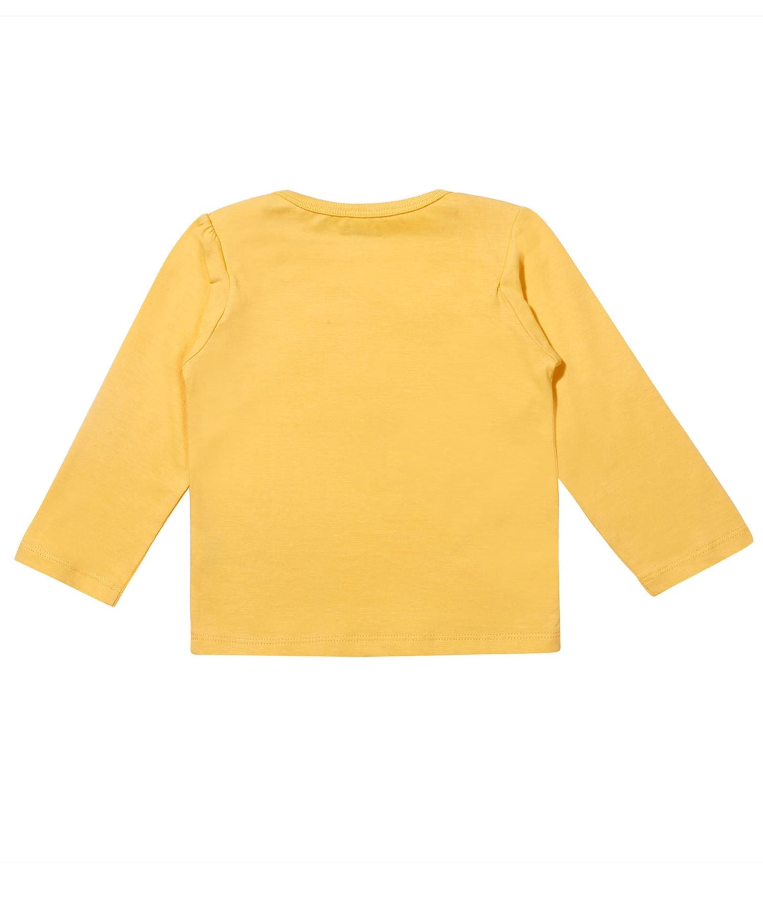 100% Cotton Full Sleeves Envelope Neck Tee Pack Of 3 - Multicolour