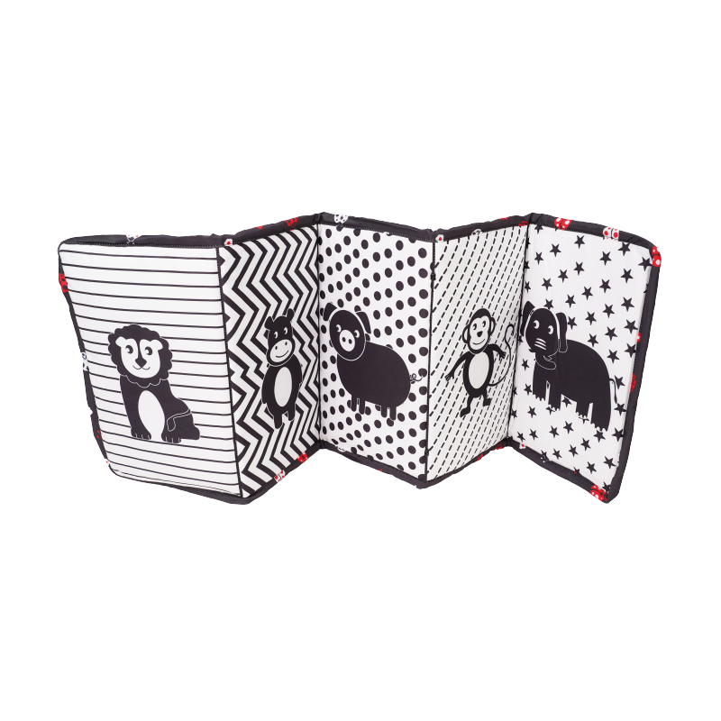 High Contrast Tummy Time Book
