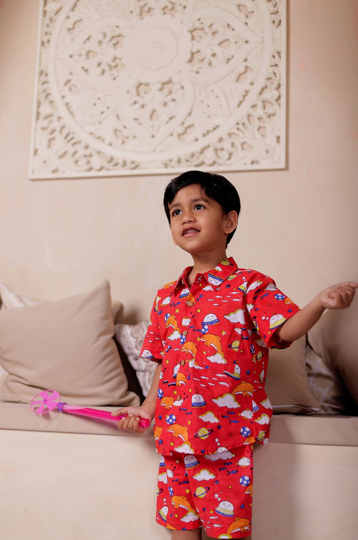 Red Dolphin Co-ord Set