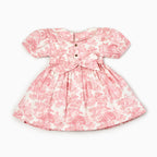 Country Toile Dress in Red