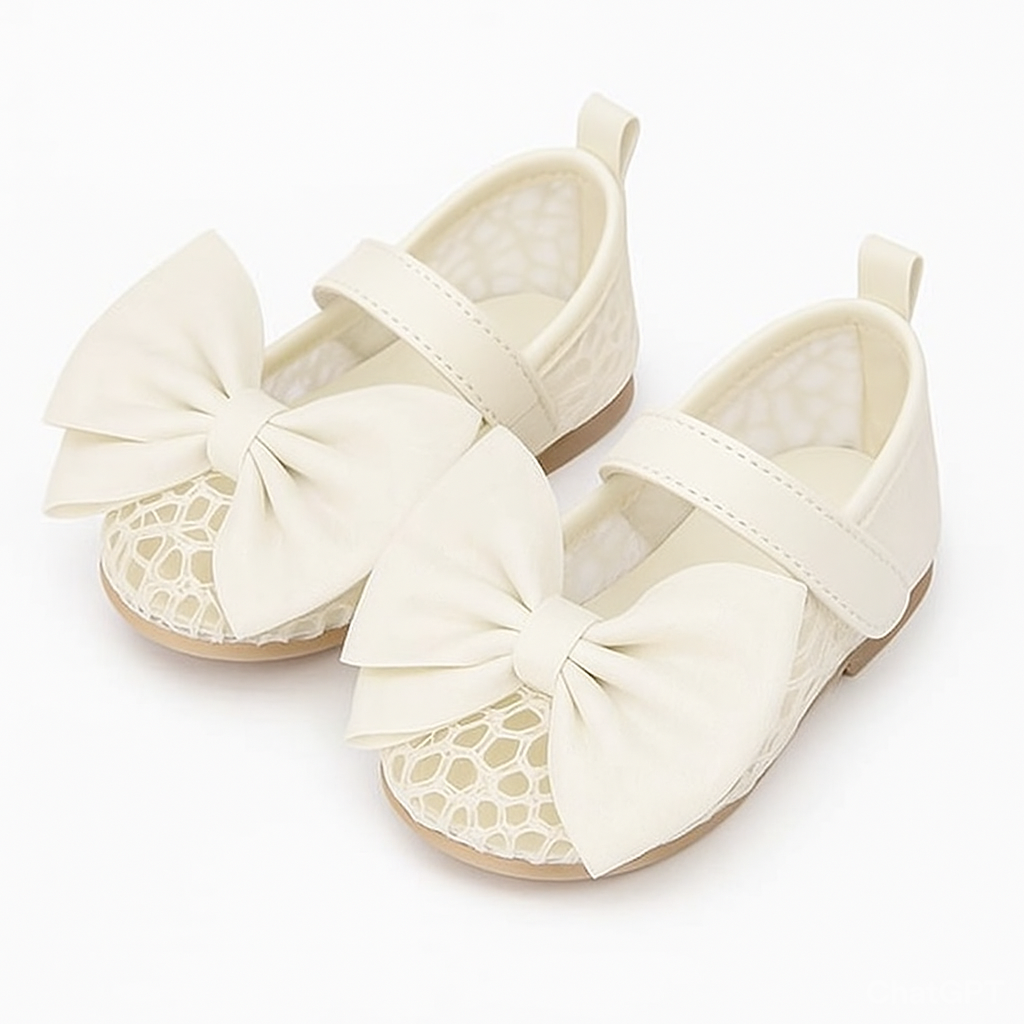 White Twirly Lace Ballerina