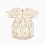 Country Toile Romper in Beige