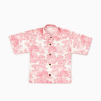 Country Toile Shirt in Red