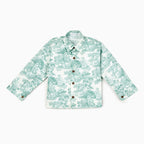 Country Toile Shirt in Green