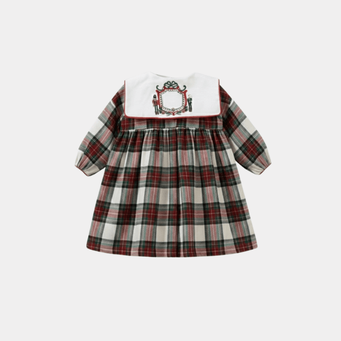 Ivory Plaid Nutcracker Dress
