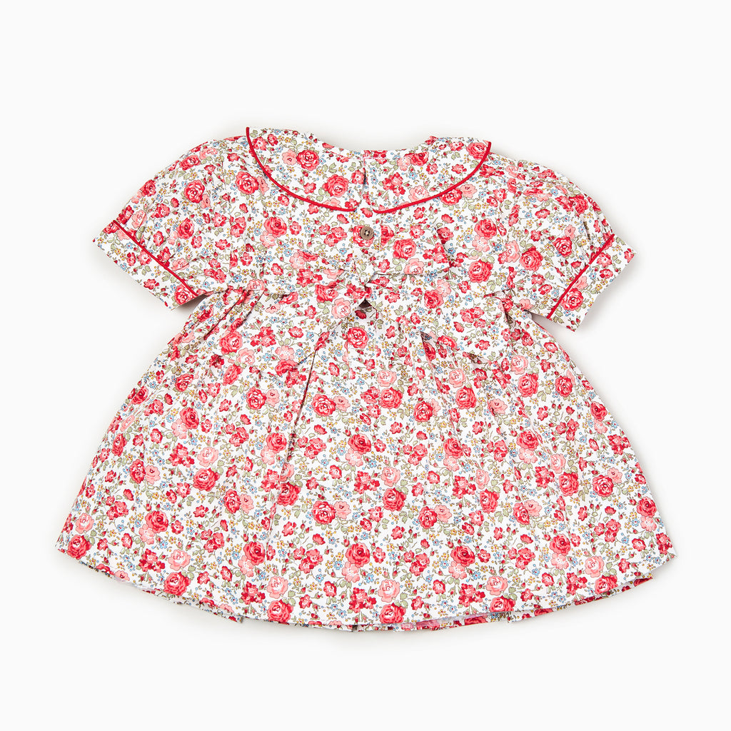 Ditsy Red Roses Dress