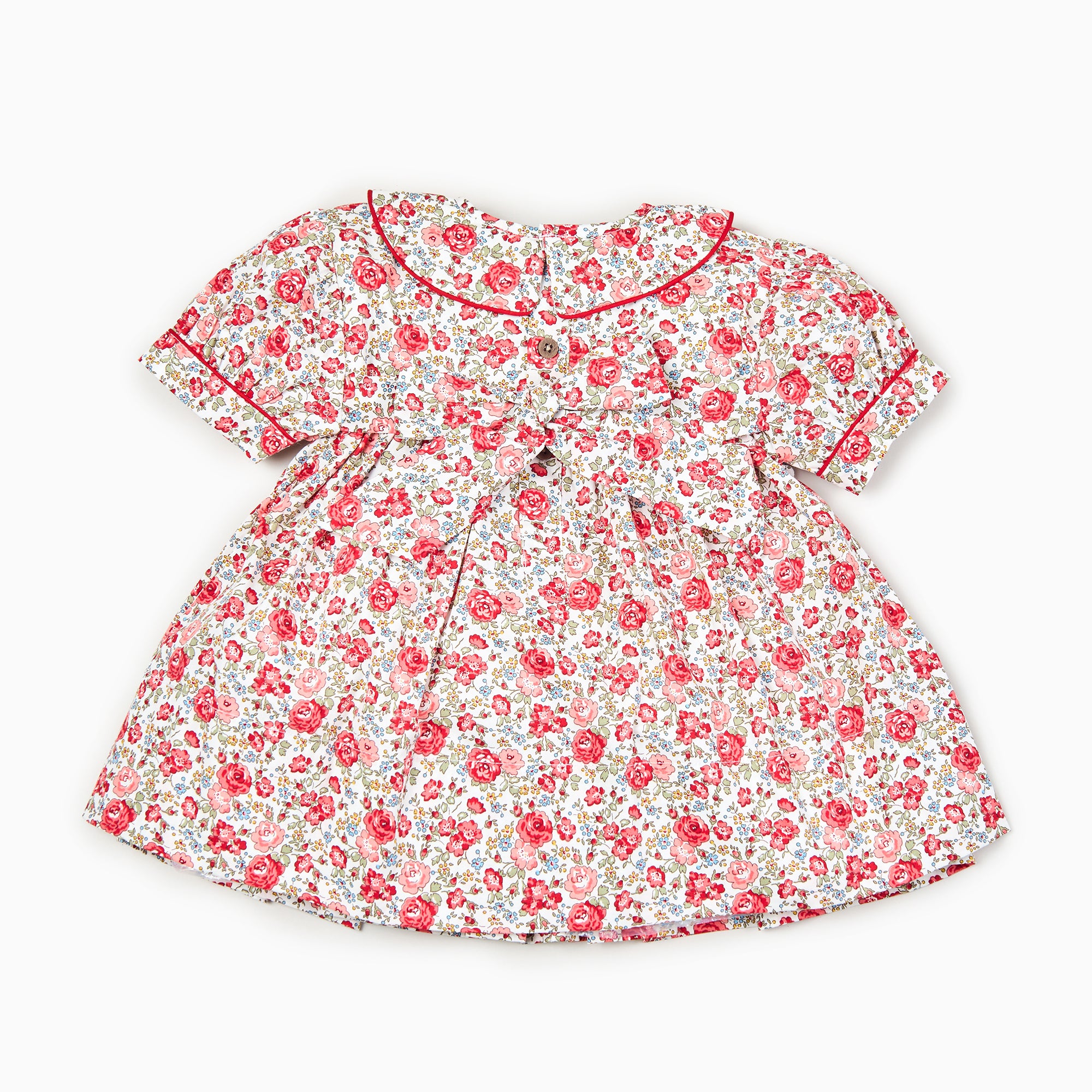Ditsy Red Roses Dress