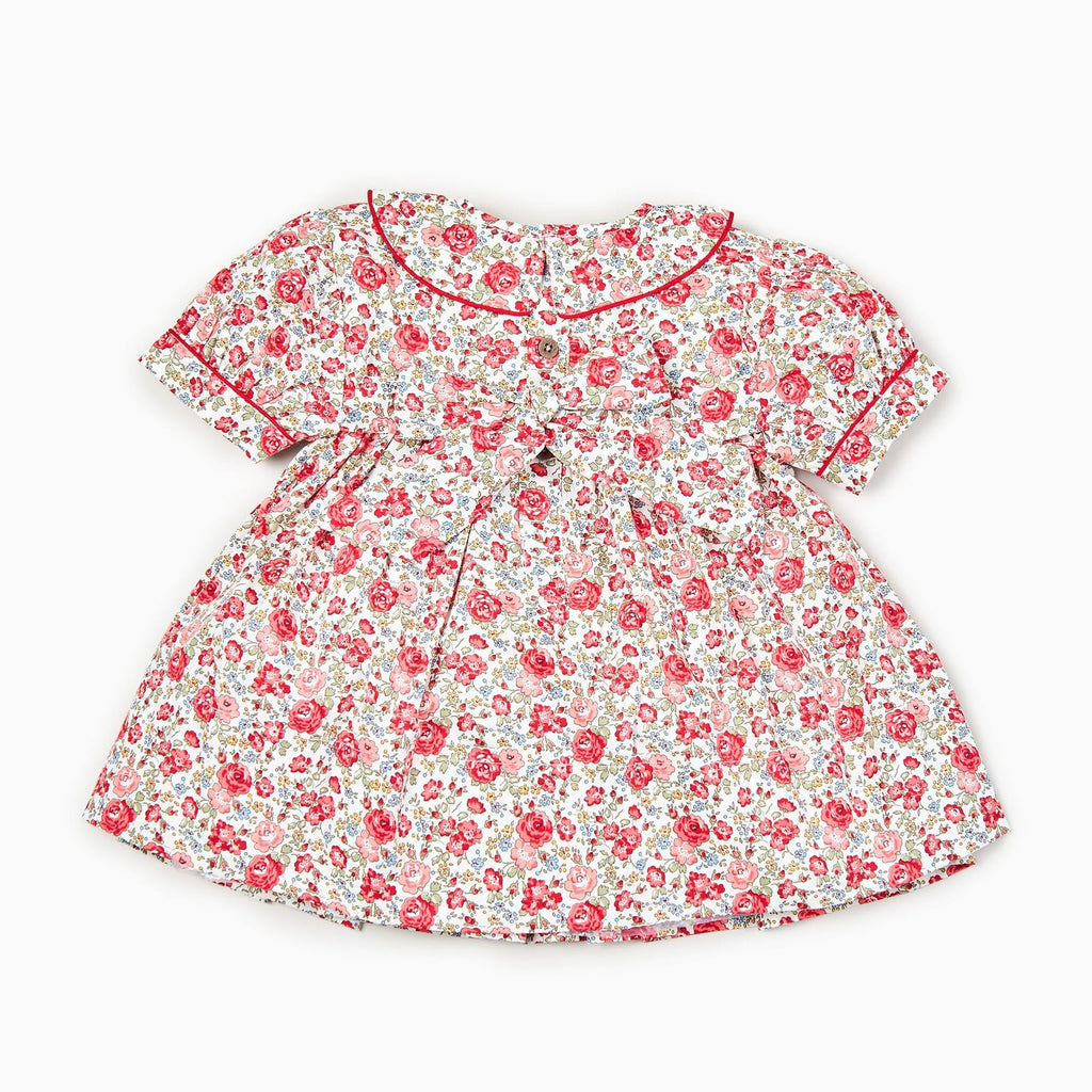 Ditsy Red Roses Dress
