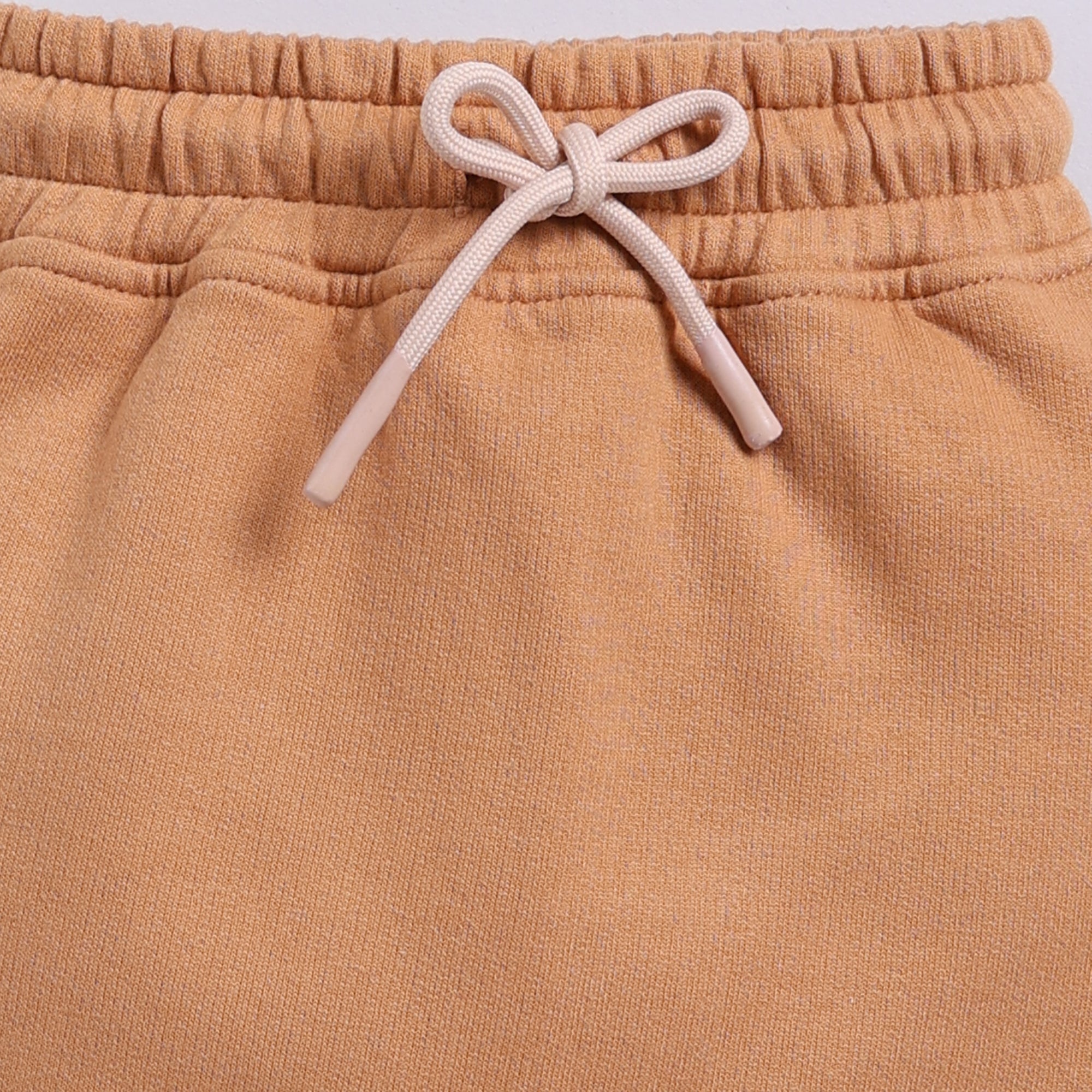 Organic Fleece Relaxed Jogger-Biscuit