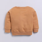 Organic Fleece Sweatshirt & Jogger Set-Biscuit