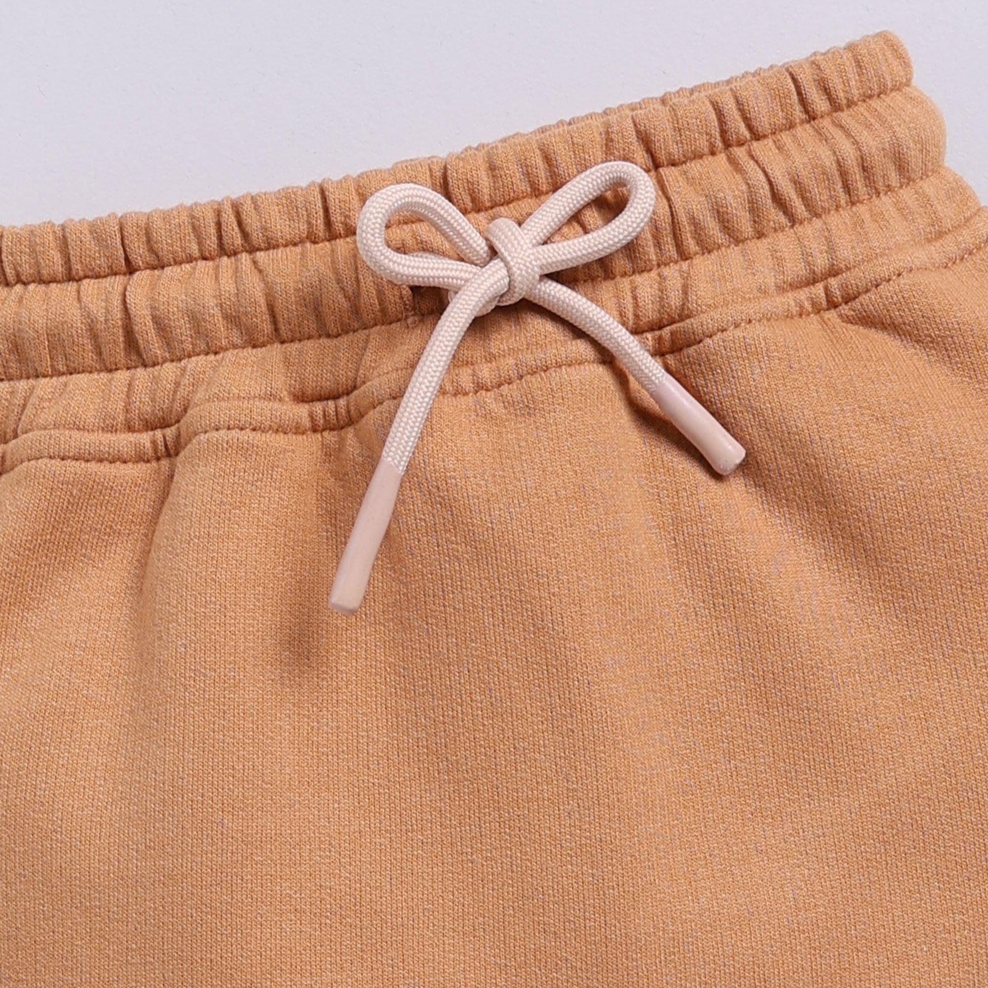 Organic Fleece Sweatshirt & Jogger Set-Biscuit