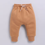 Organic Fleece Sweatshirt & Jogger Set-Biscuit