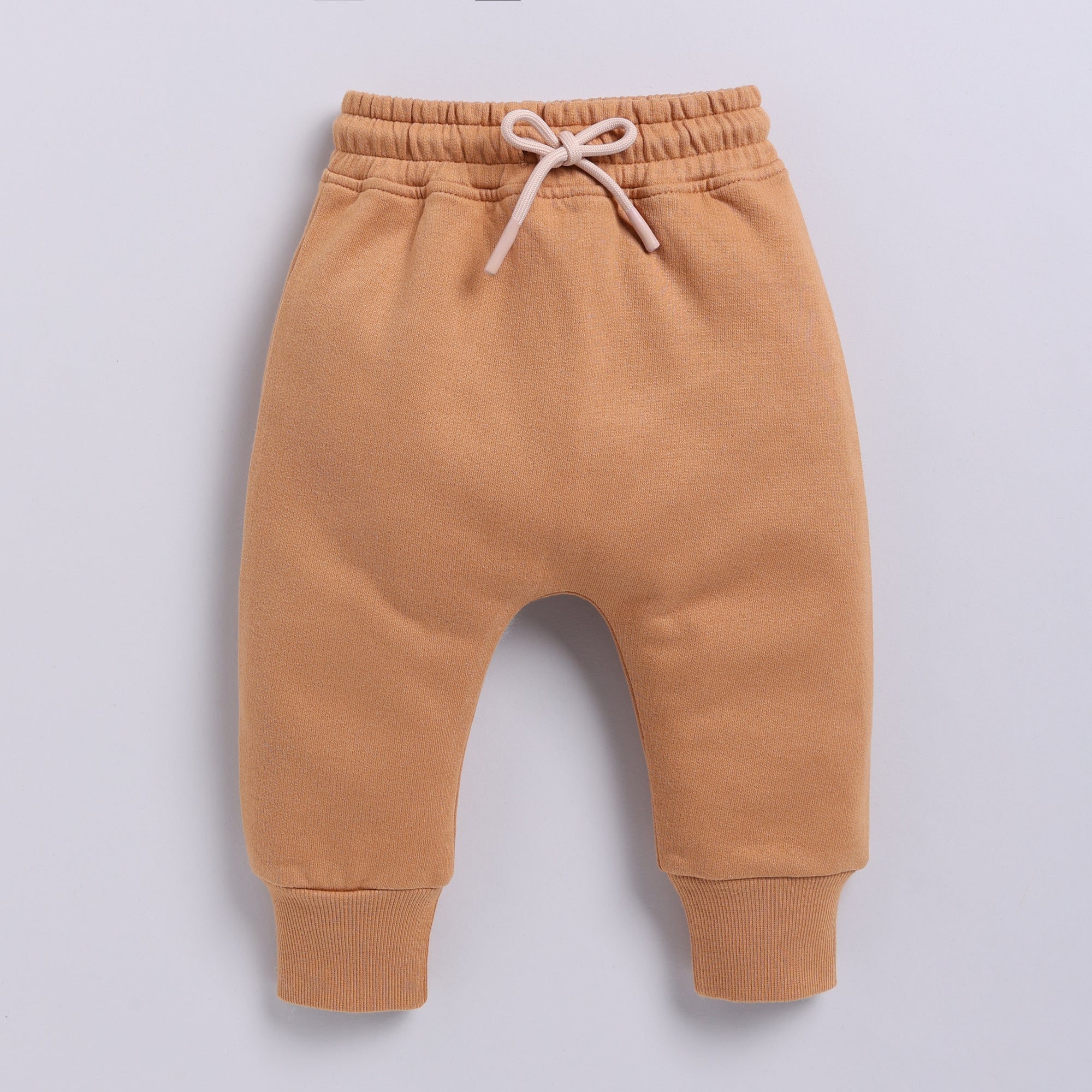 Organic Fleece Sweatshirt & Jogger Set-Biscuit