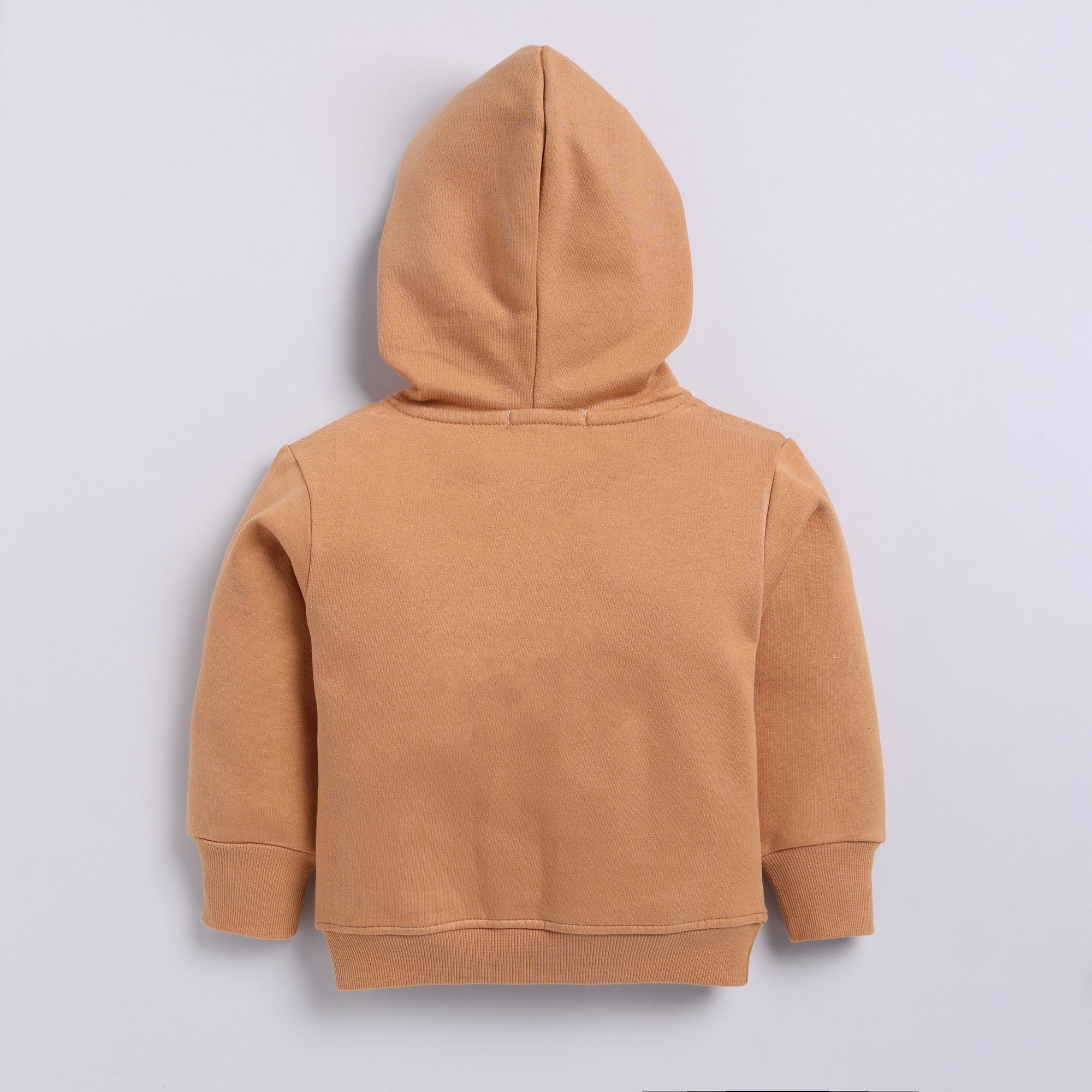 Organic Fleece Hoodie & Jogger Set-Biscuit