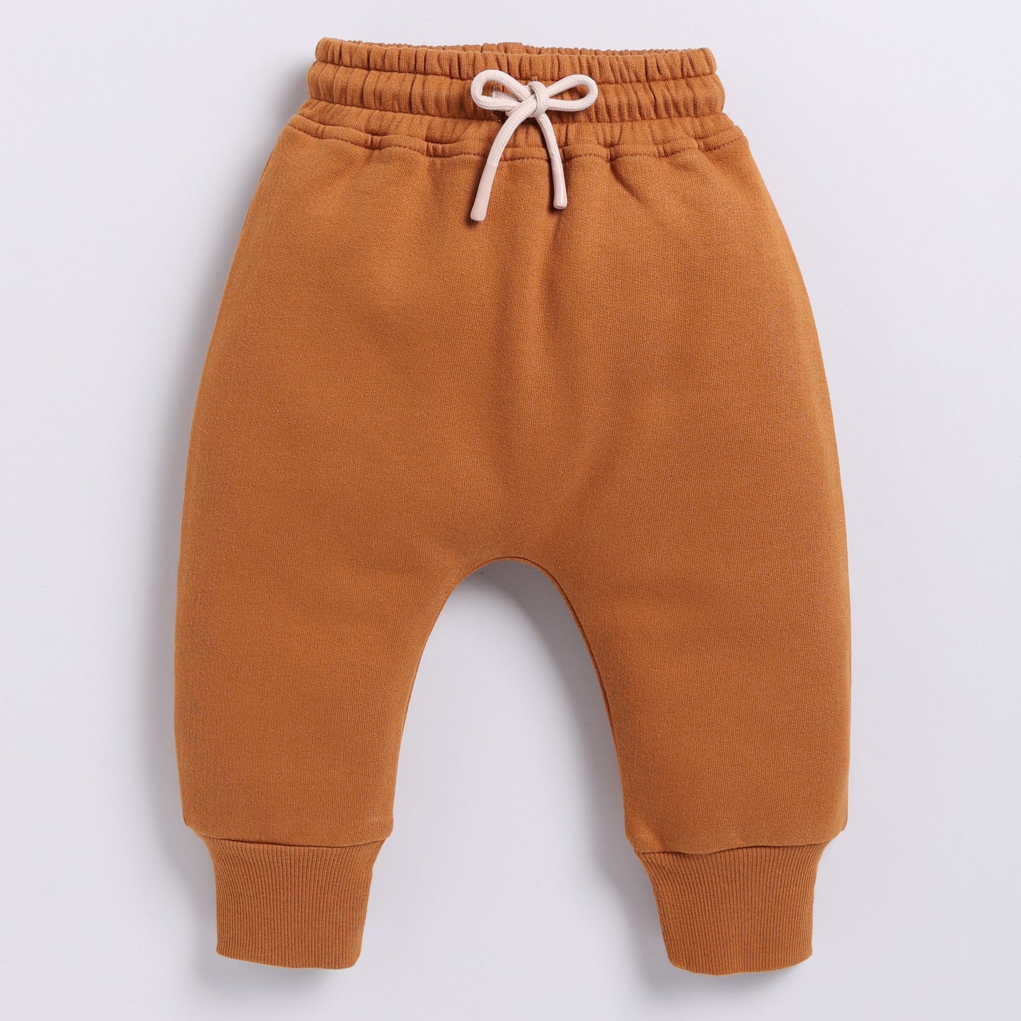 Organic Fleece Relaxed Jogger-Pumpkin Spice