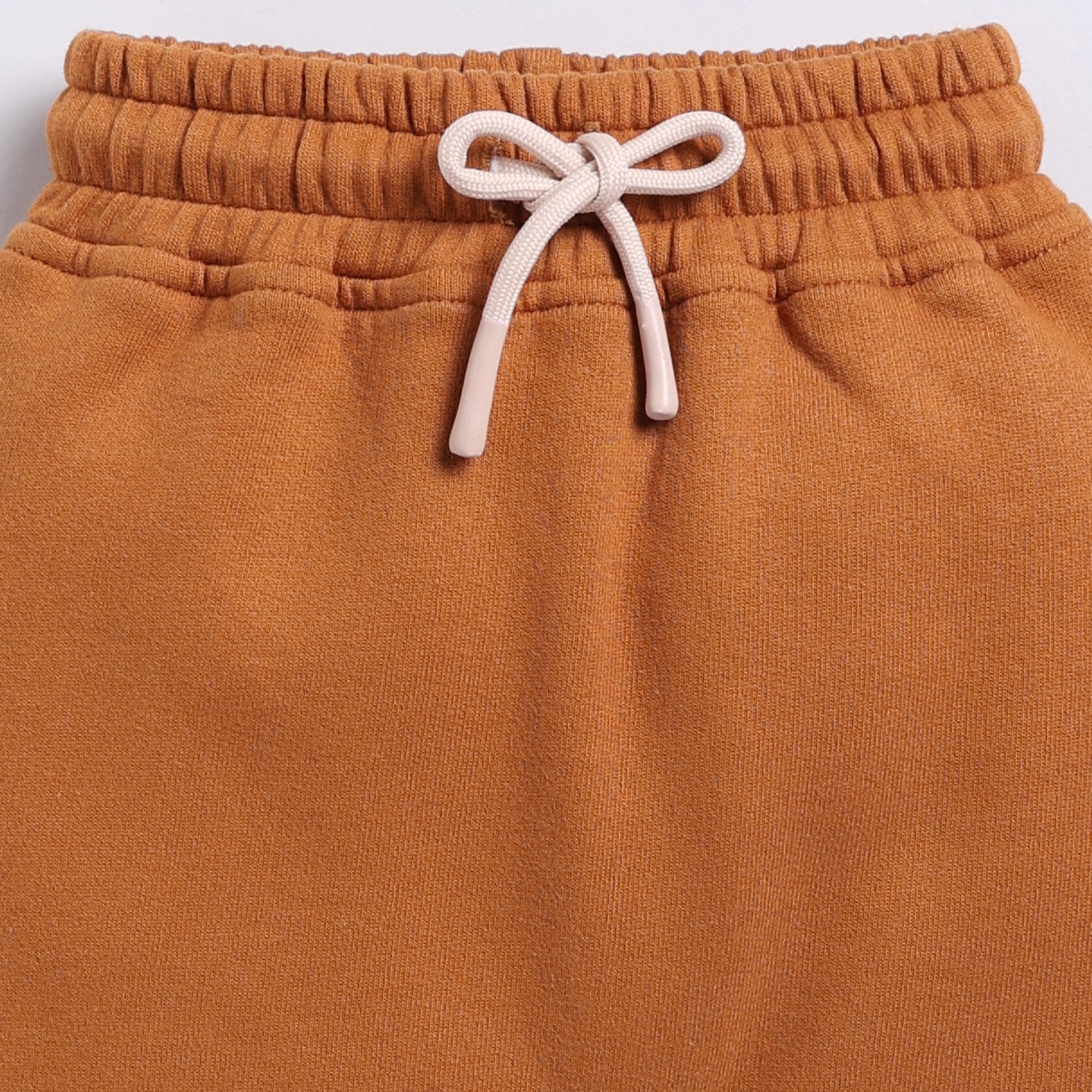 Organic Fleece Relaxed Jogger-Pumpkin Spice