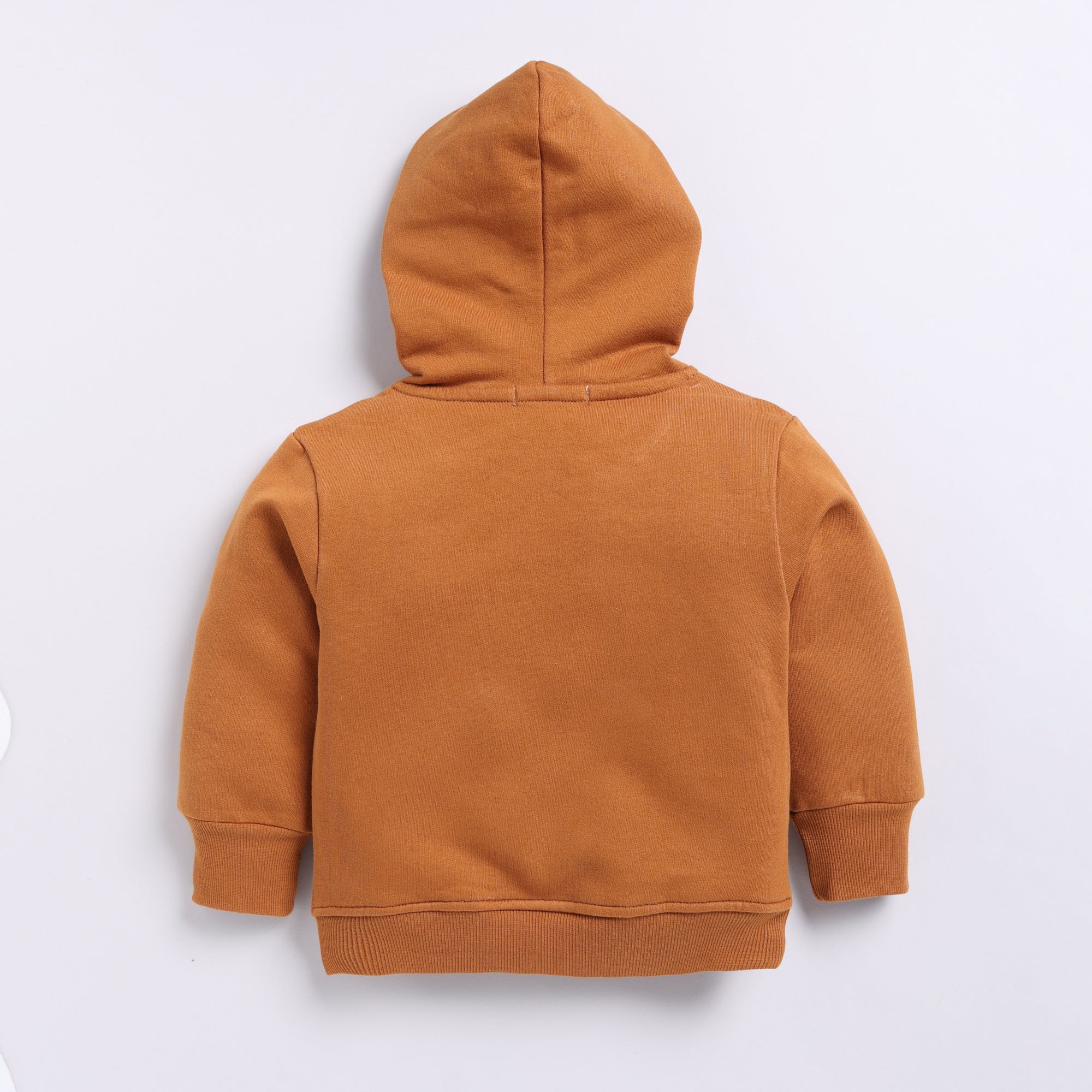 Organic Fleece Hoodie & Jogger Set-Pumpkin Spice