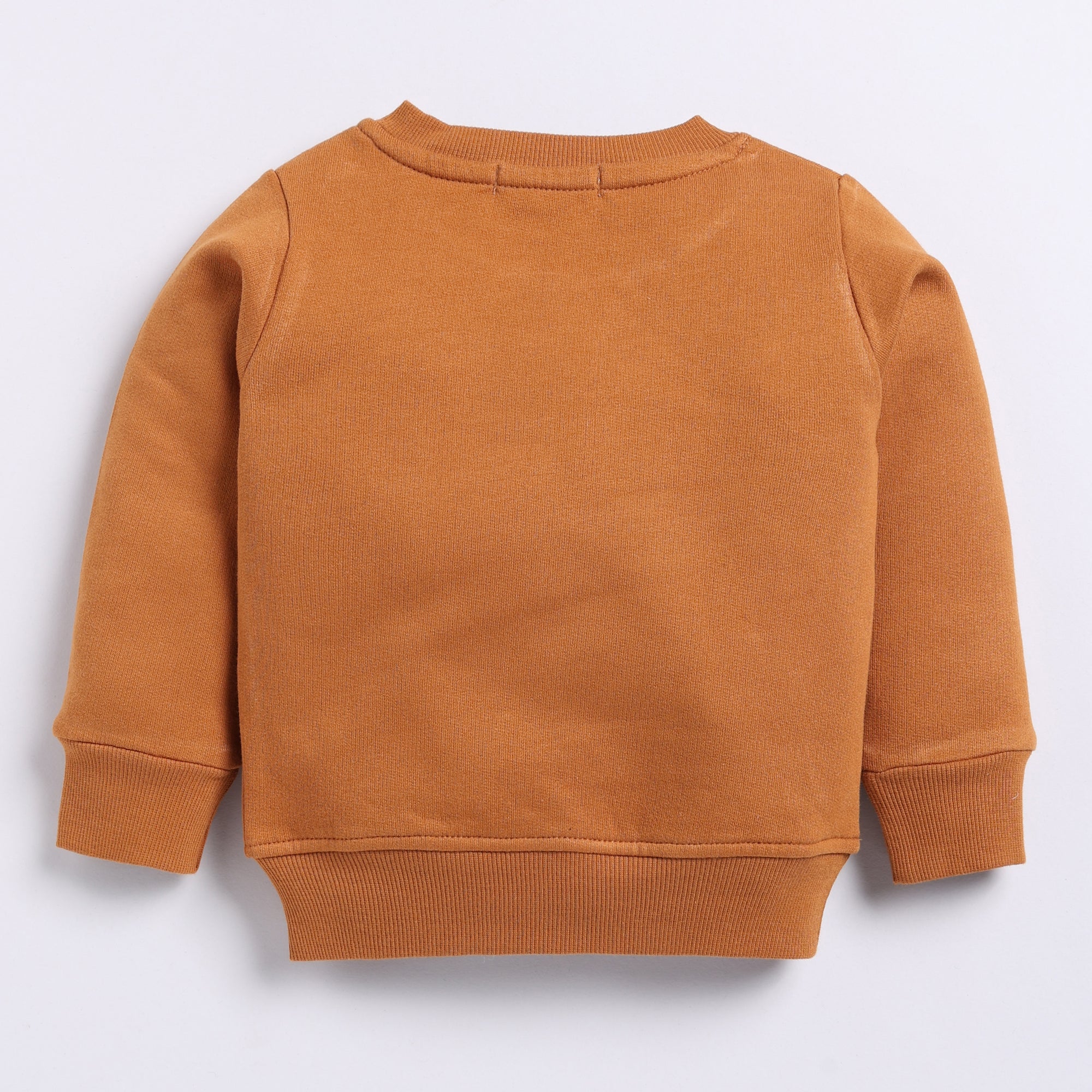 Organic Fleece Over Size Sweatshirt-Pumpkin Spice