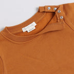 Organic Fleece Sweatshirt & Jogger Set-Pumpkin Spice