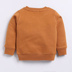 Organic Fleece Sweatshirt & Jogger Set-Pumpkin Spice