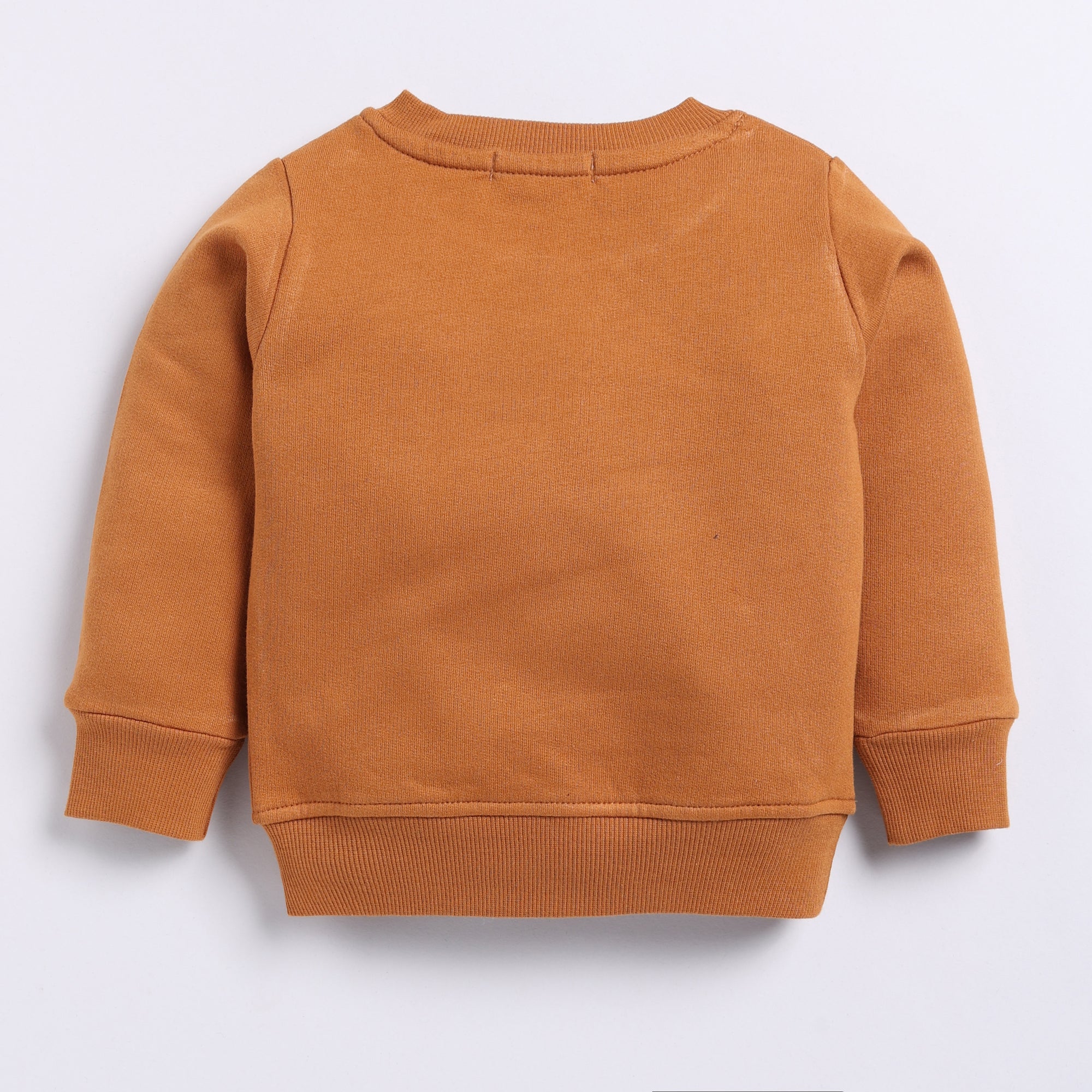 Organic Fleece Sweatshirt & Jogger Set-Pumpkin Spice
