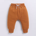 Organic Fleece Sweatshirt & Jogger Set-Pumpkin Spice