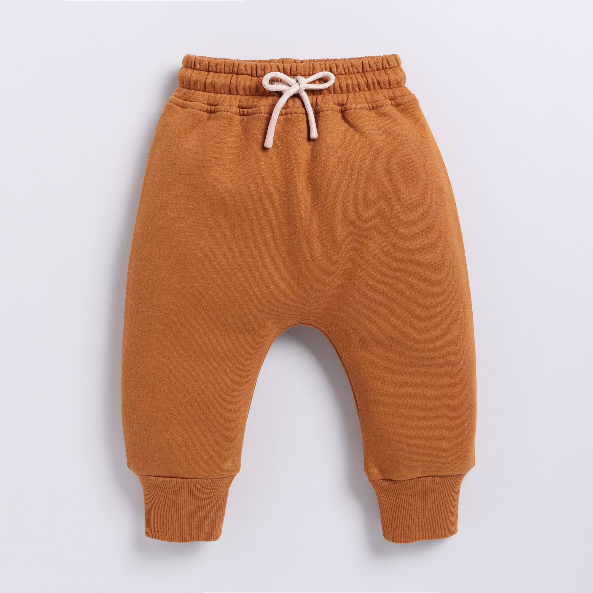 Organic Fleece Sweatshirt & Jogger Set-Pumpkin Spice