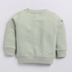 Organic Fleece Over Size Sweatshirt-Tea