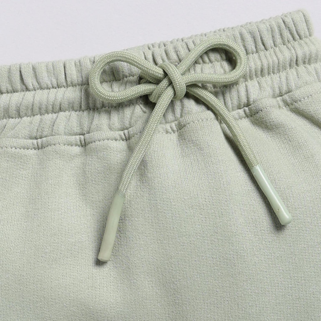 Organic Fleece Sweatshirt & Jogger Set-Tea