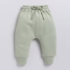 Organic Fleece Sweatshirt & Jogger Set-Tea