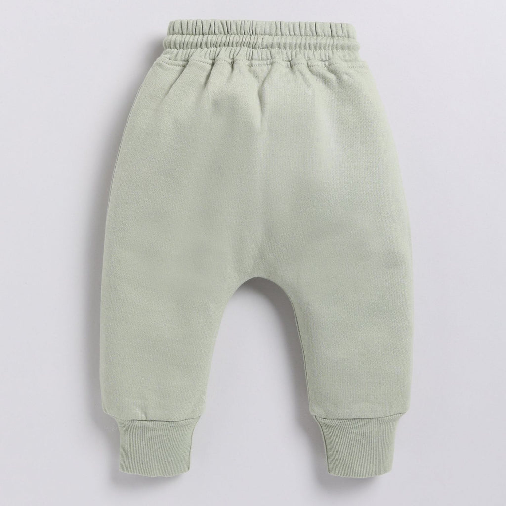 Organic Fleece Relaxed Jogger-Tea