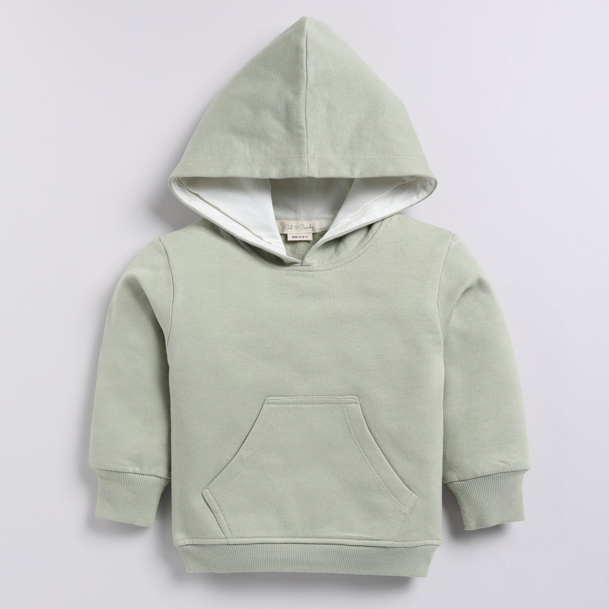 Organic Fleece Over Size Hoodie-Tea