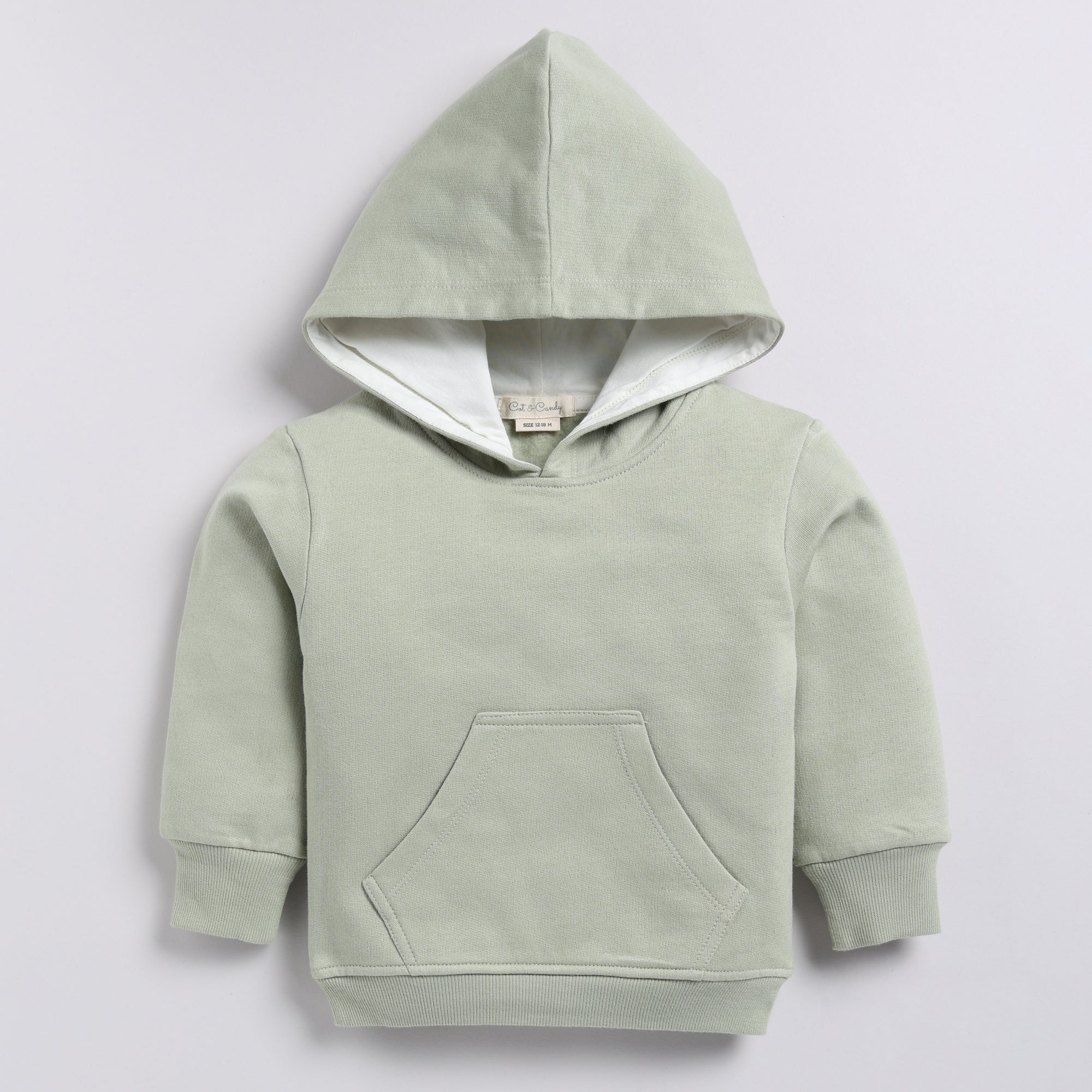 Organic Fleece Over Size Hoodie-Tea