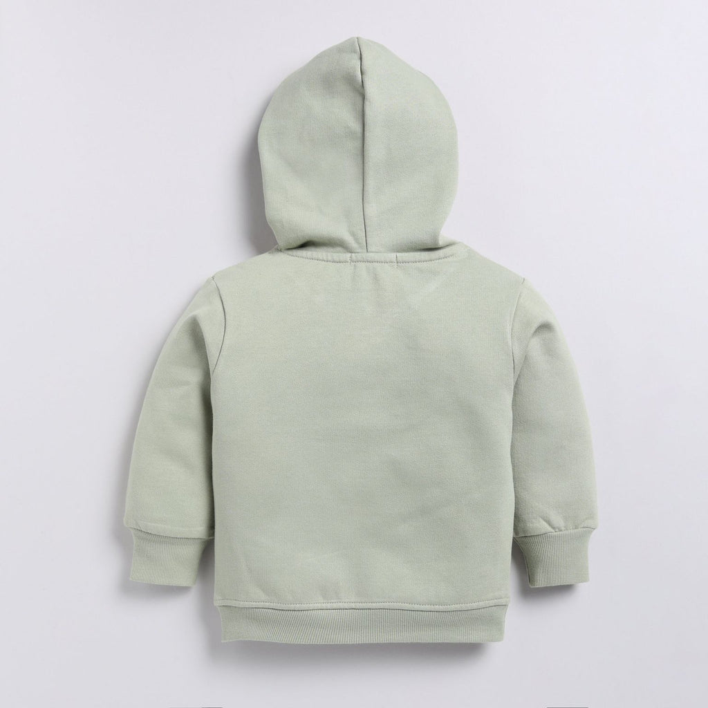 Organic Fleece Hoodie & Jogger Set-Tea