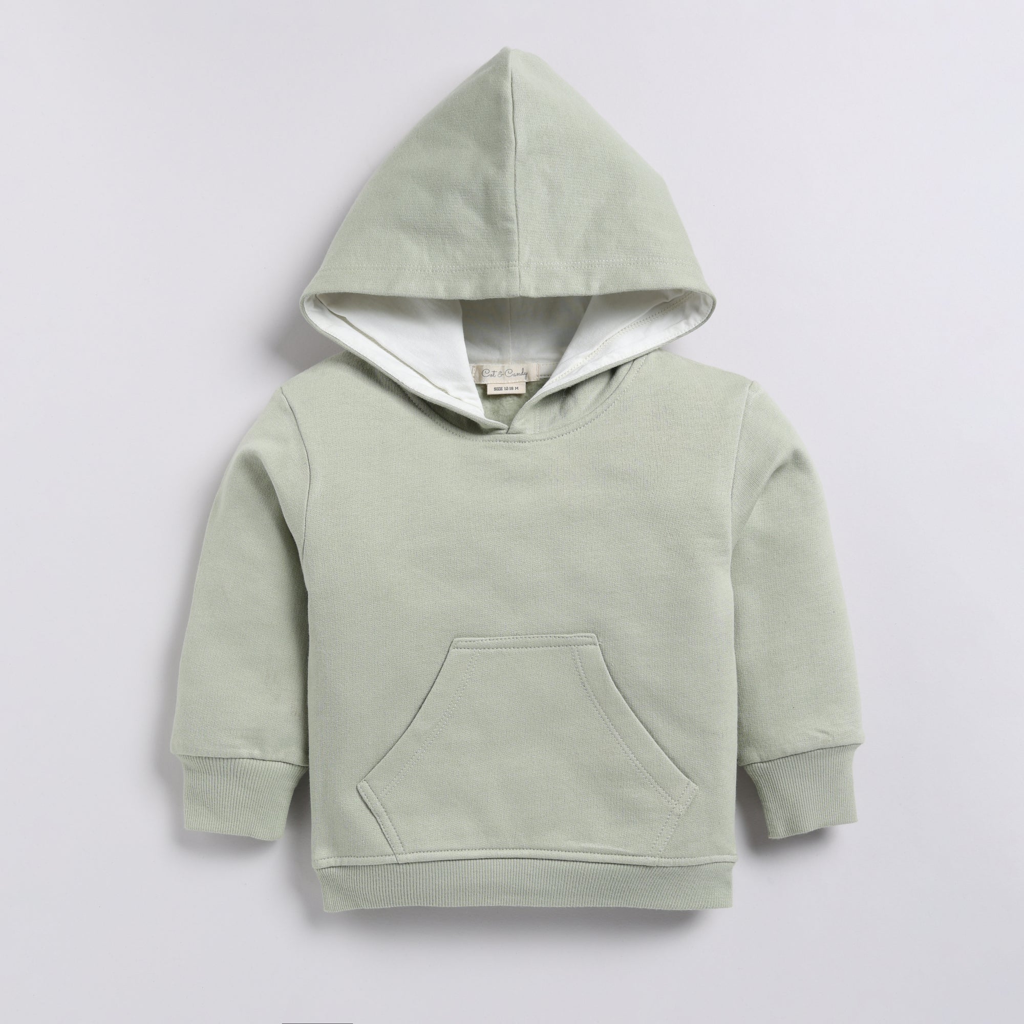 Organic Fleece Hoodie & Jogger Set-Tea