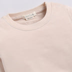 Organic Fleece Sweatshirt & Jogger Set-Almond