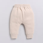 Organic Fleece Sweatshirt & Jogger Set-Almond