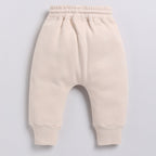 Organic Fleece Relaxed Jogger-Almond Peach
