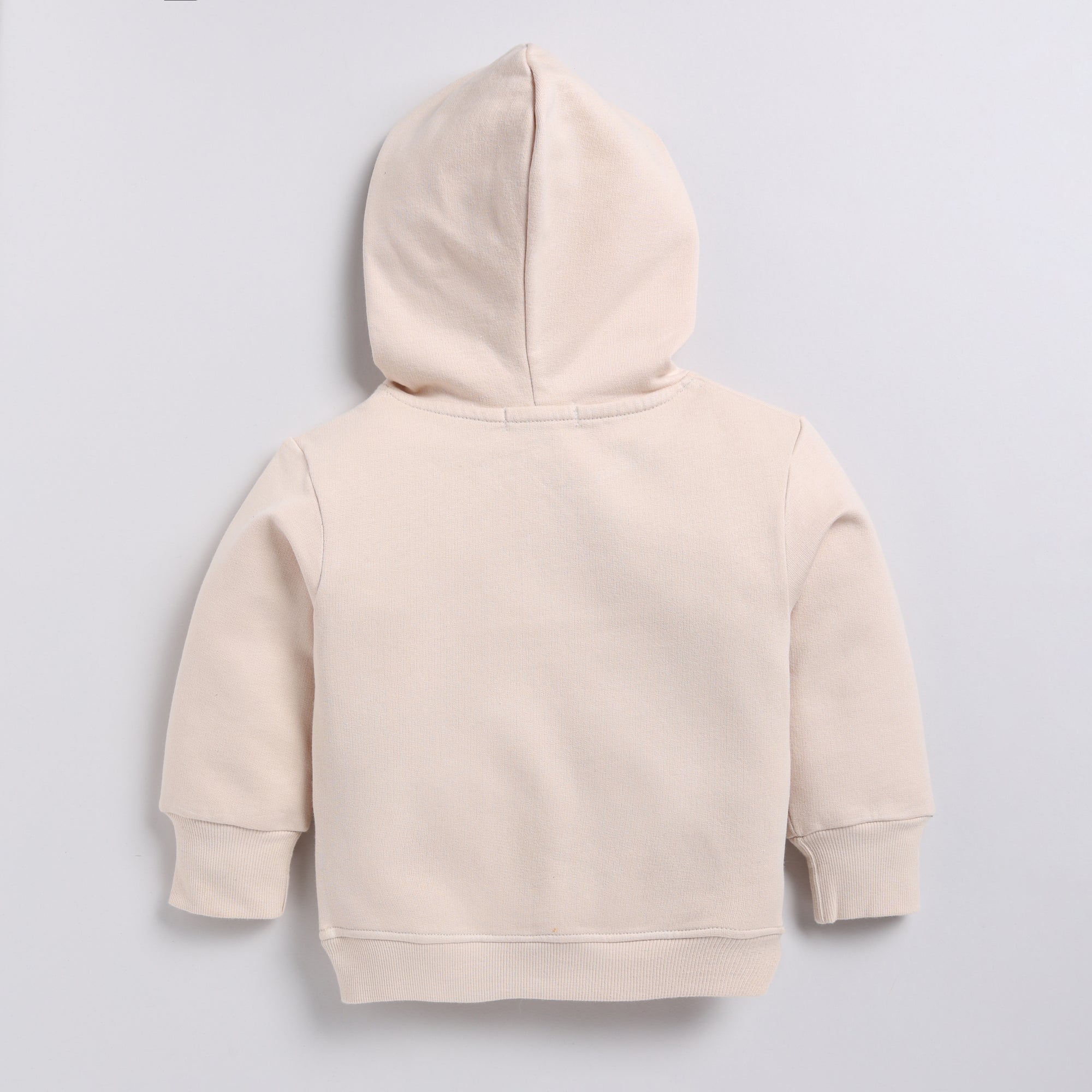 Organic Fleece Hoodie & Jogger Set-Almond