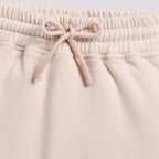 Organic Fleece Hoodie & Jogger Set-Almond