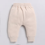 Organic Fleece Hoodie & Jogger Set-Almond