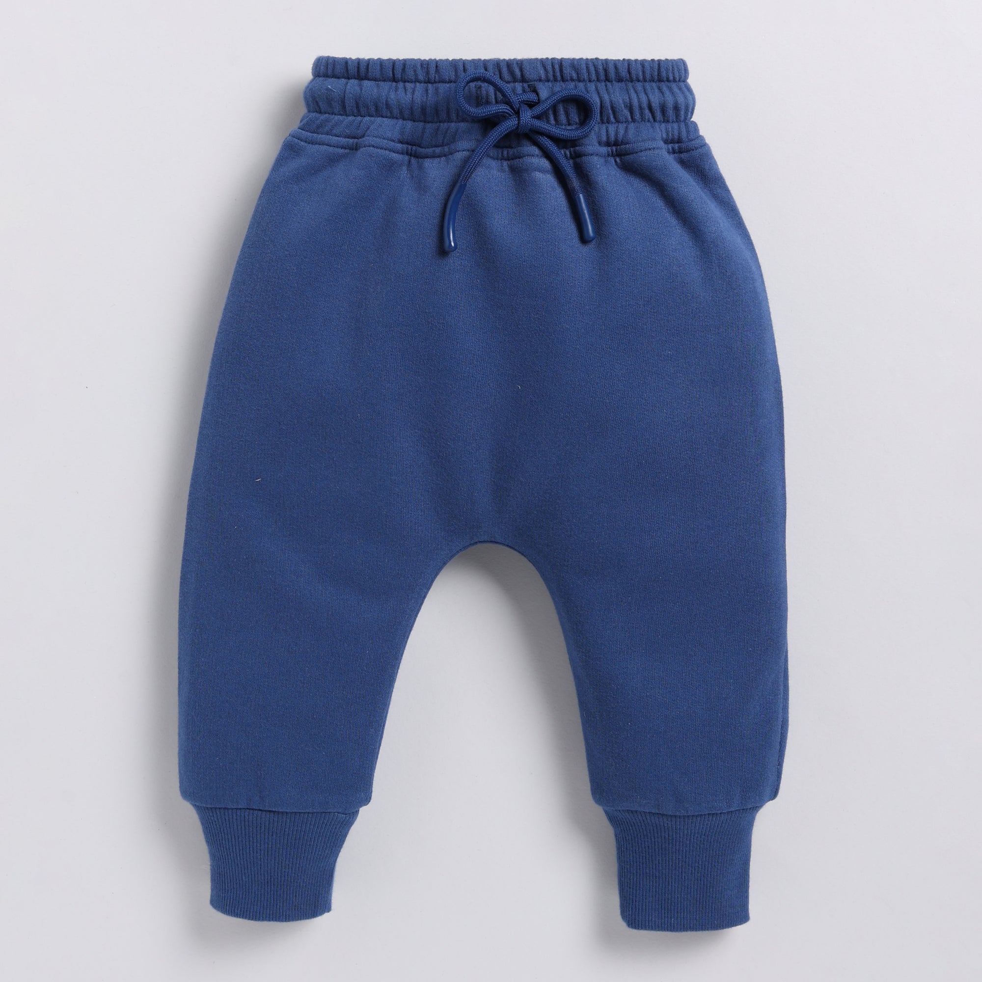 Organic Fleece Relaxed Jogger-Dark Blue