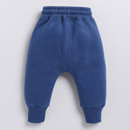 Organic Fleece Relaxed Jogger-Dark Blue
